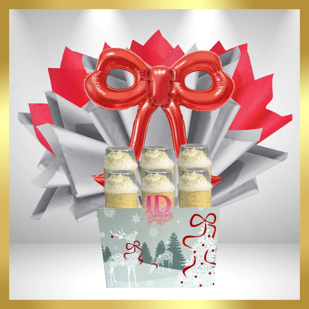 Christmas Holiday Balloon Basket