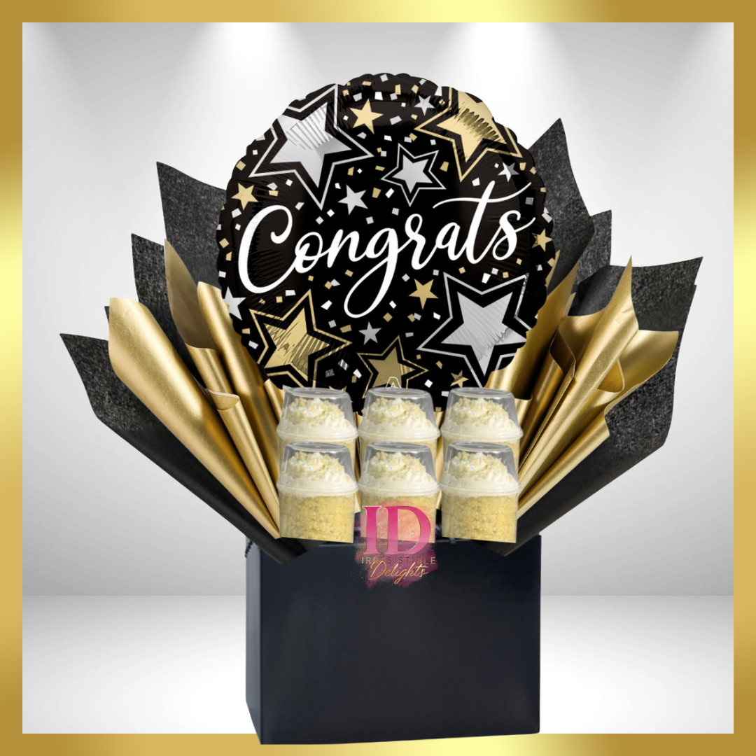 Graduation Balloon Basket