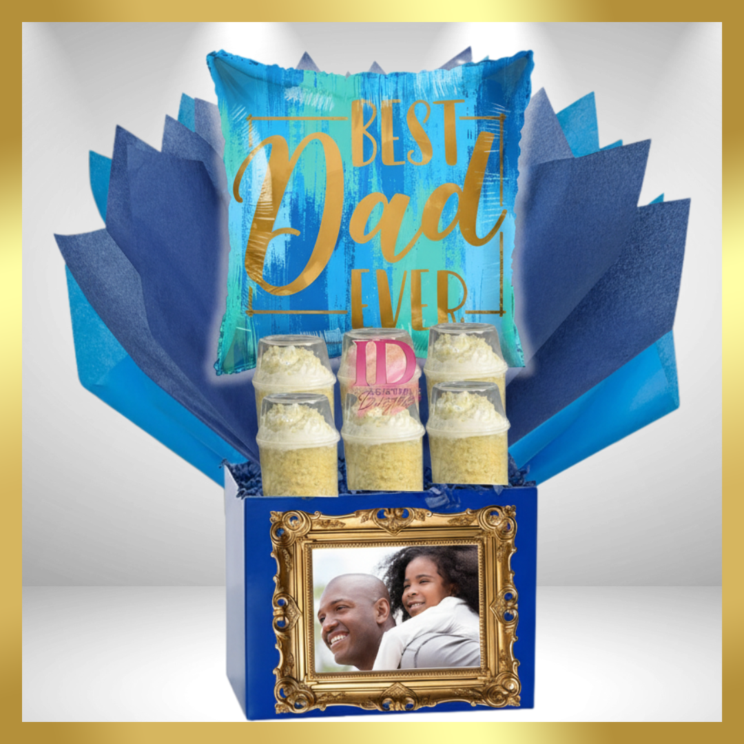 For Him Balloon Basket