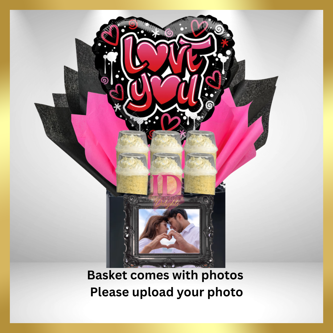 Love Balloon Basket