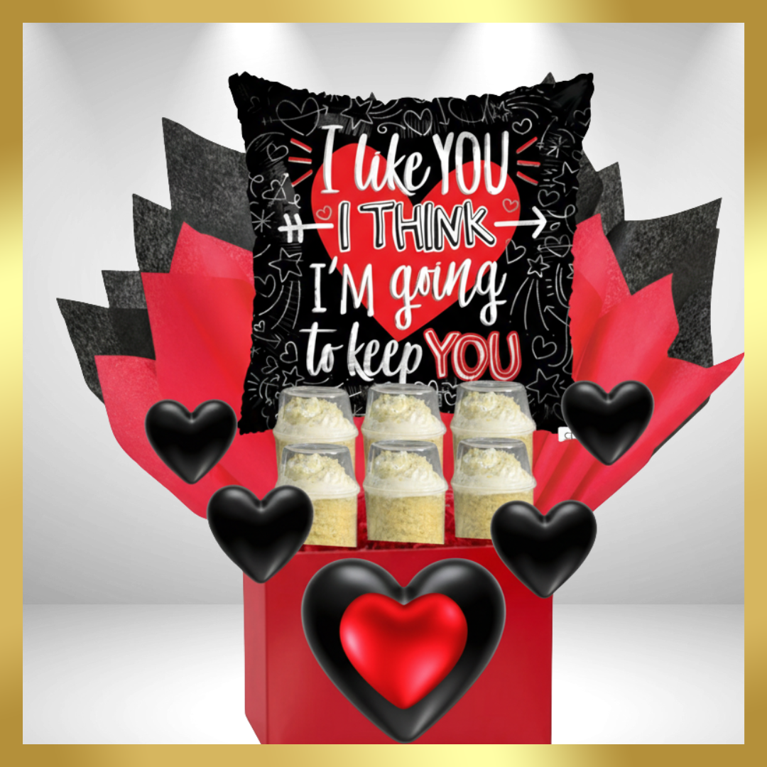 Love Balloon Basket