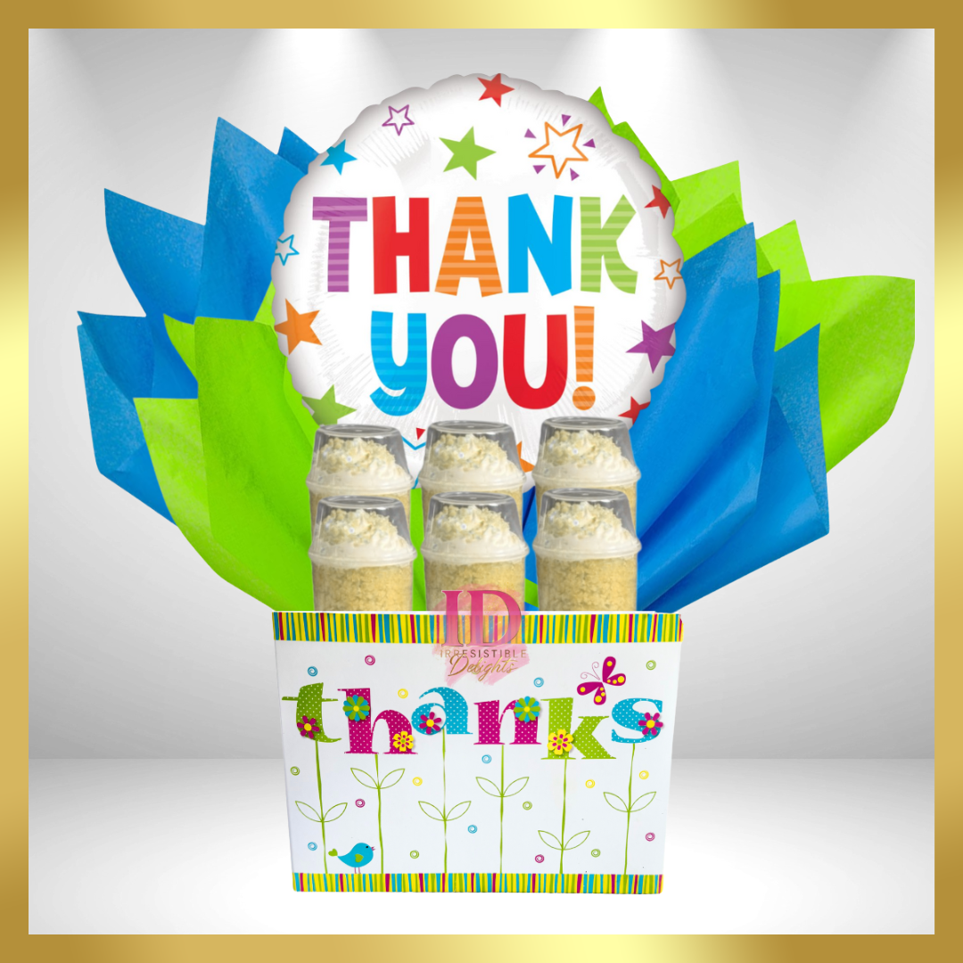 Thank You Balloon Basket