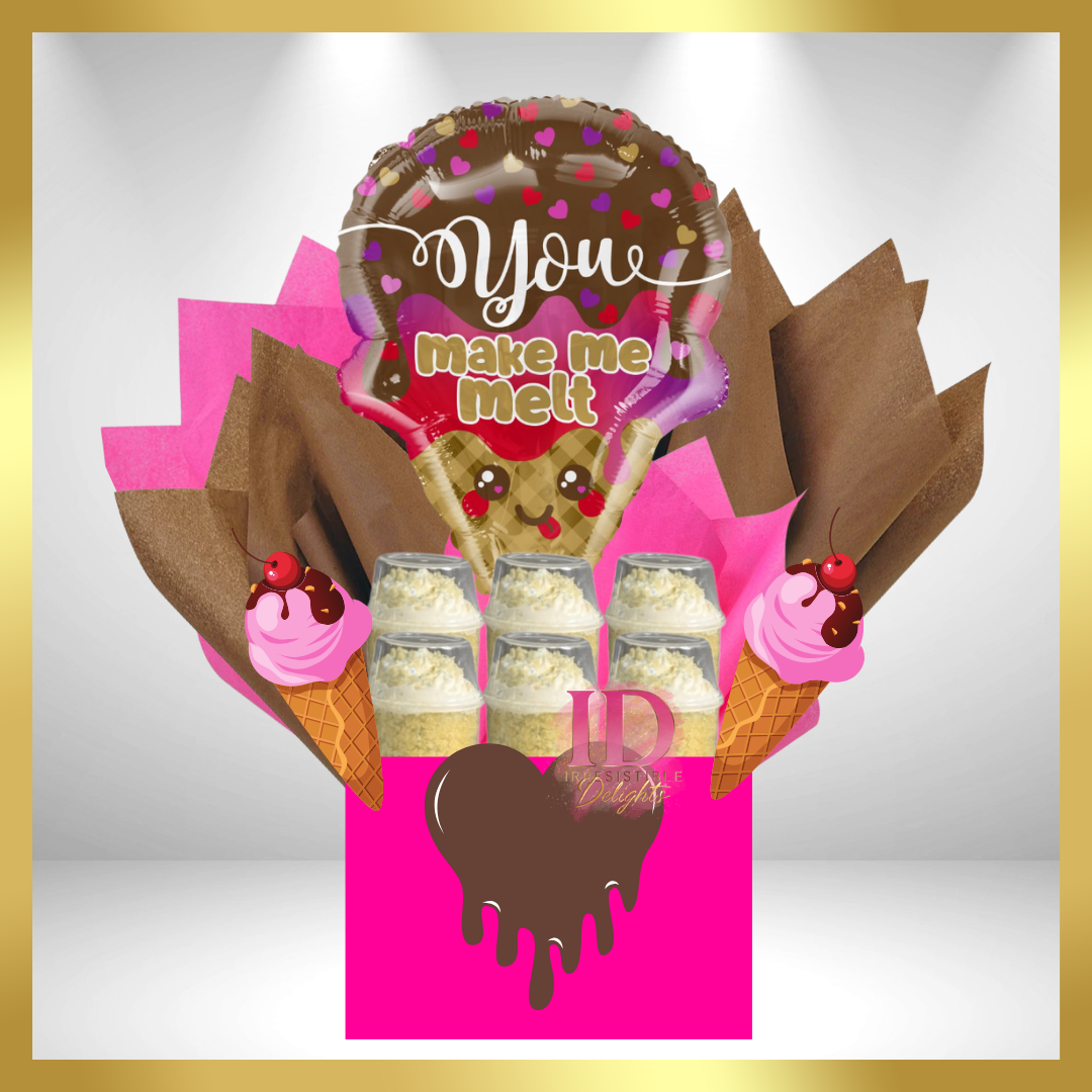 Valentine's Day Balloon Basket