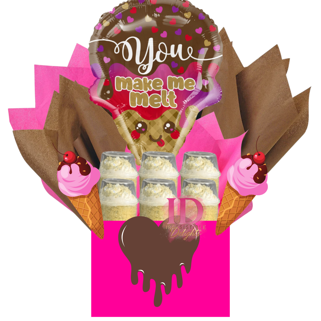Valentine's Day Balloon Basket