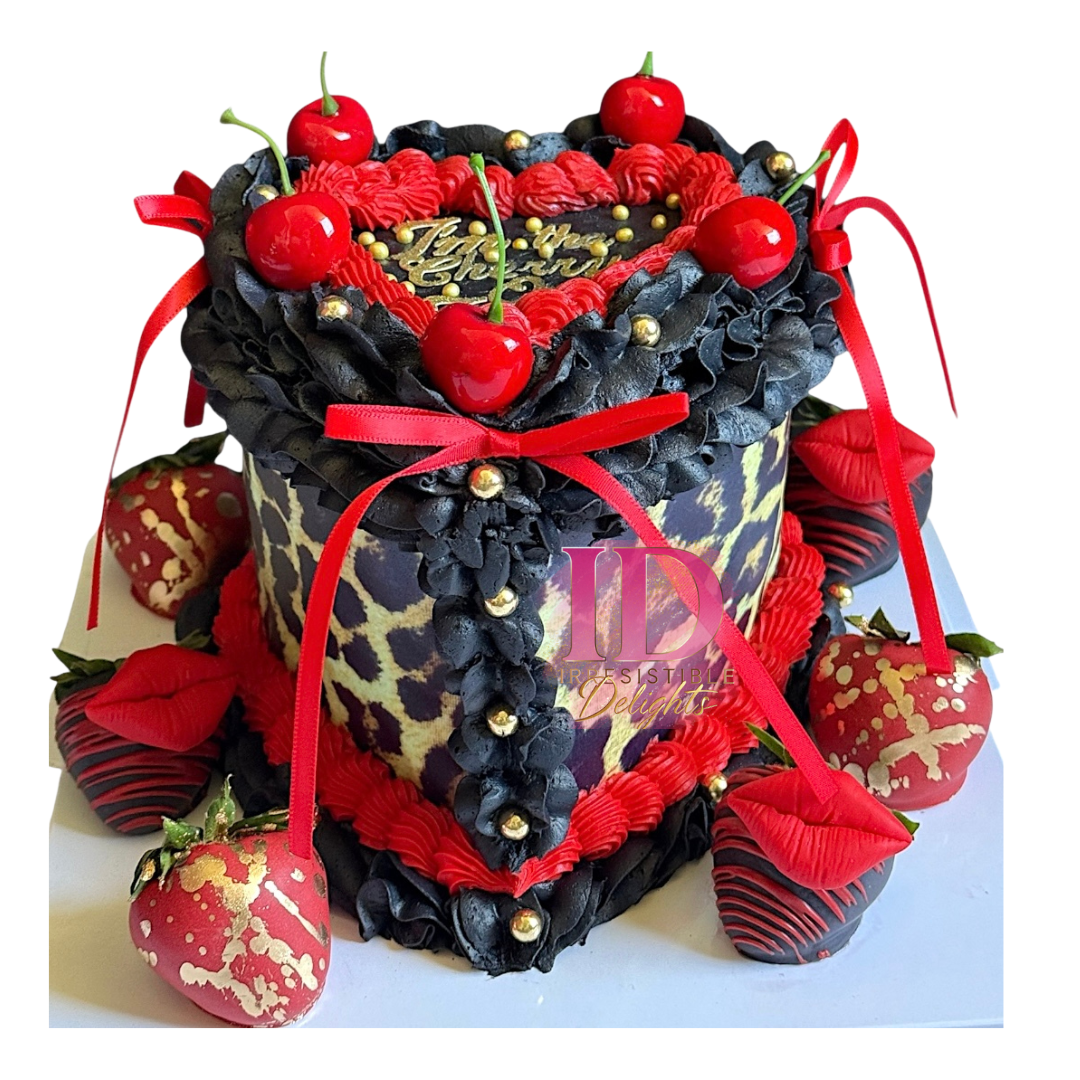 6 inch Heart Cake