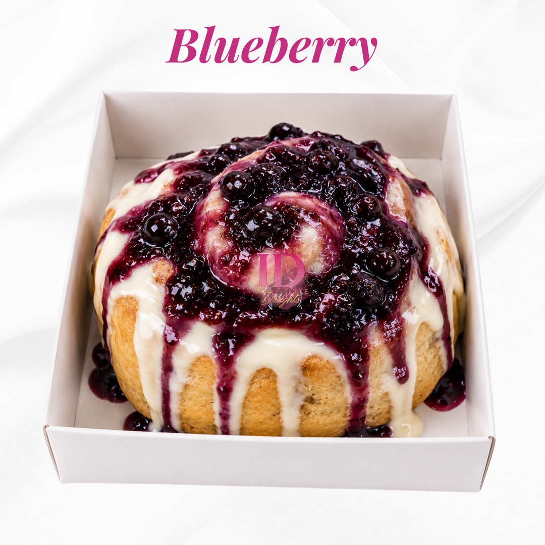 Blueberry Cinnamon Bun