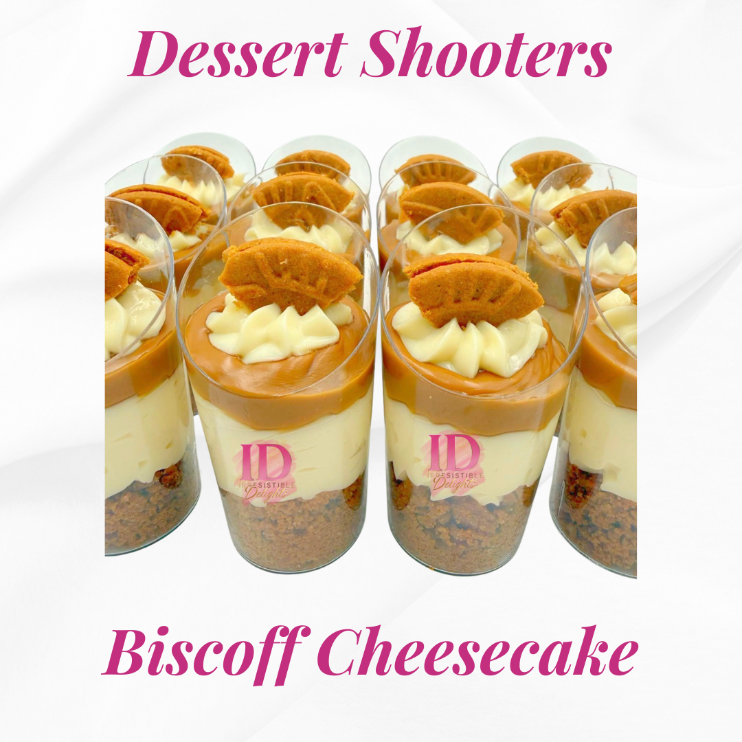 Biscoff Cheesecake Dessert Shooter