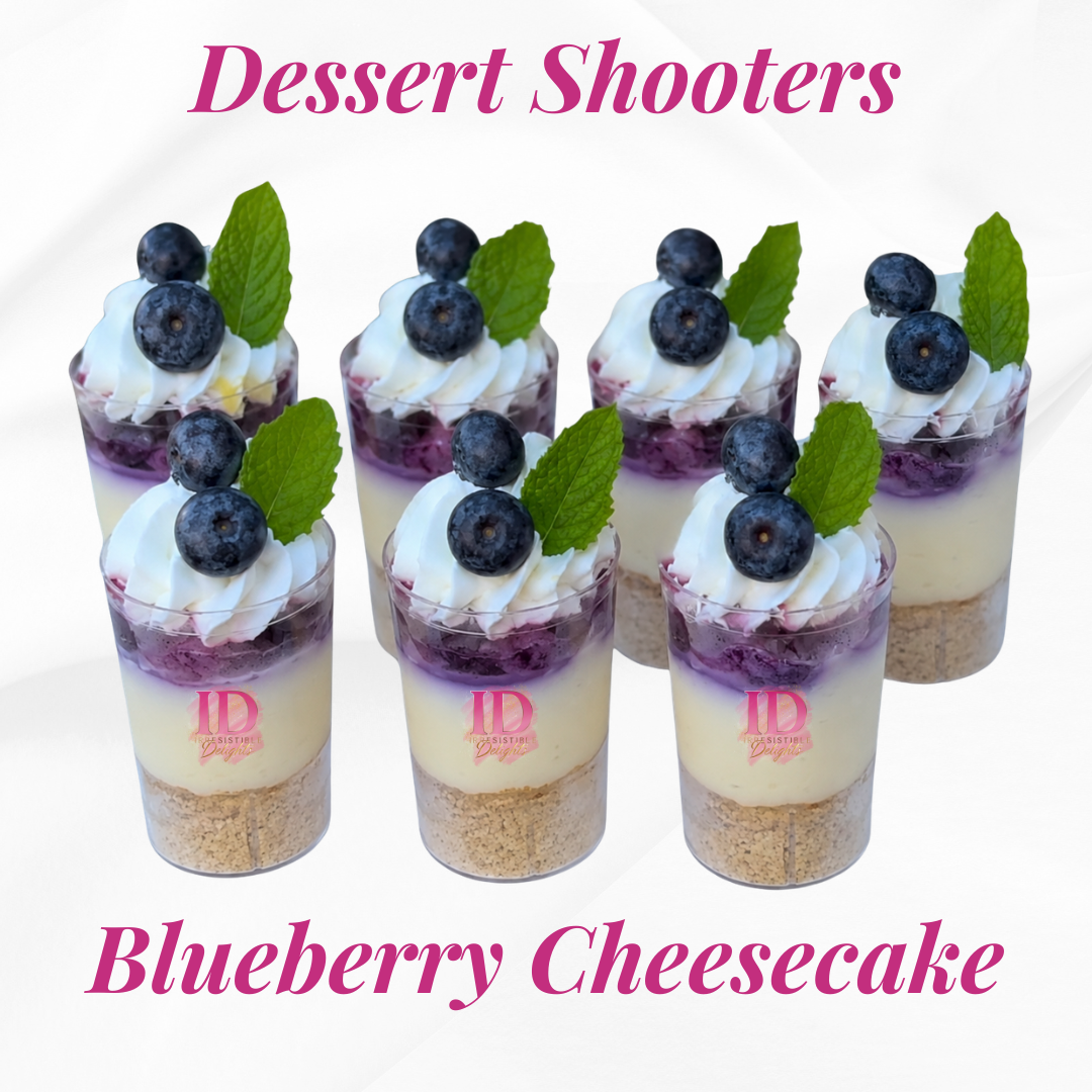 Blueberry Cheesecake Dessert Shooter