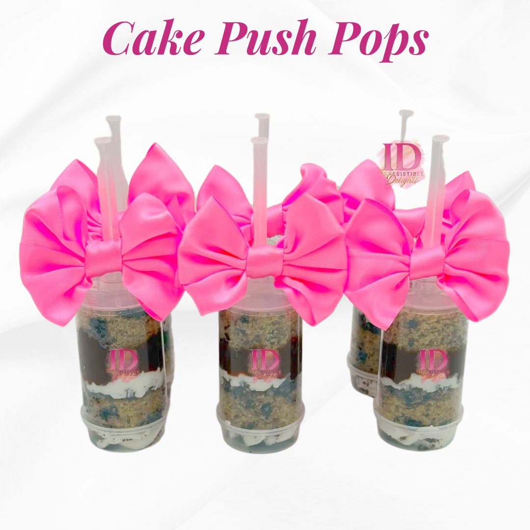 Cake Push Pops