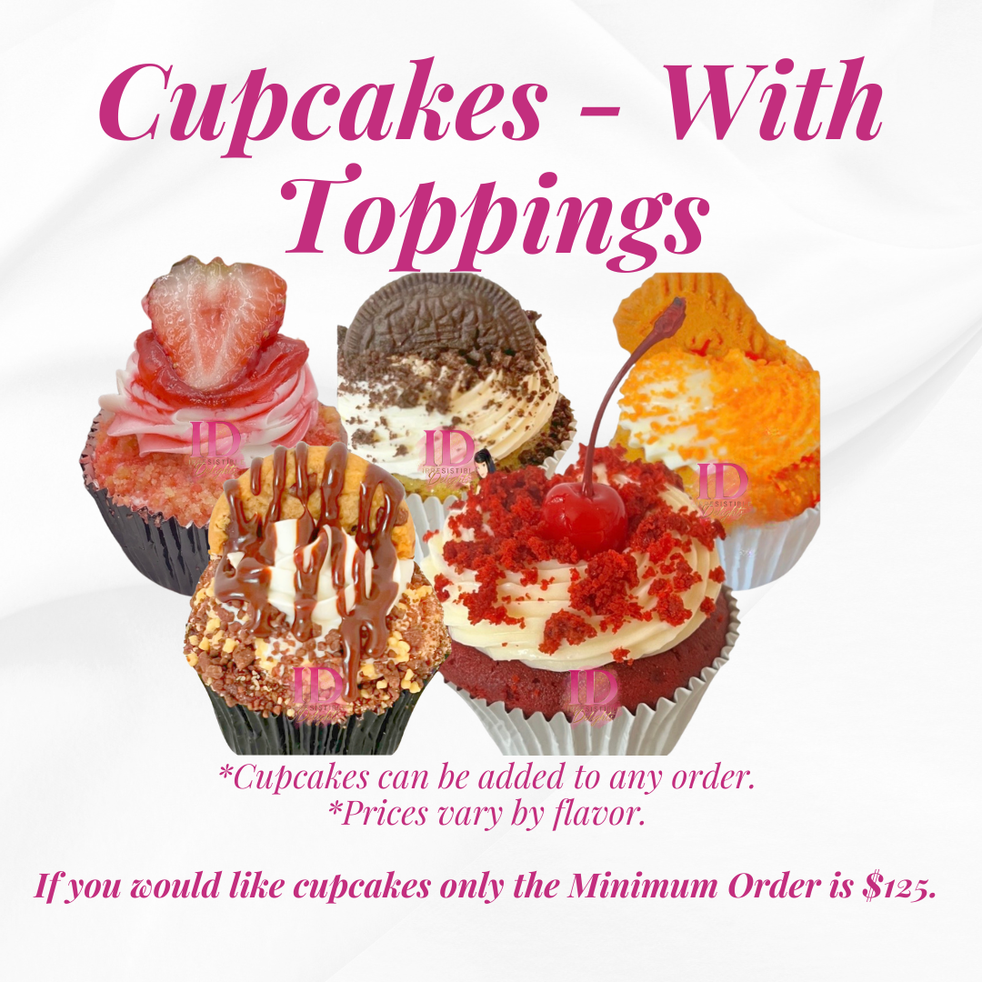 Cupcakes — With Toppings